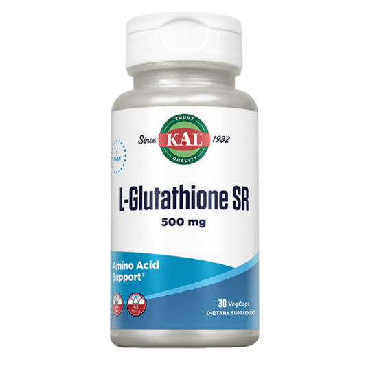 SUPER L-GLUTATHIONE 500 mg,  30 kapsułek wegańskich