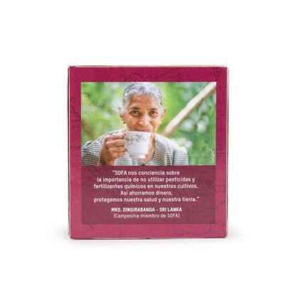 Thé noir bio Earl Grey Fair Trade Tierra Madre Oxfam Intermón 40 g