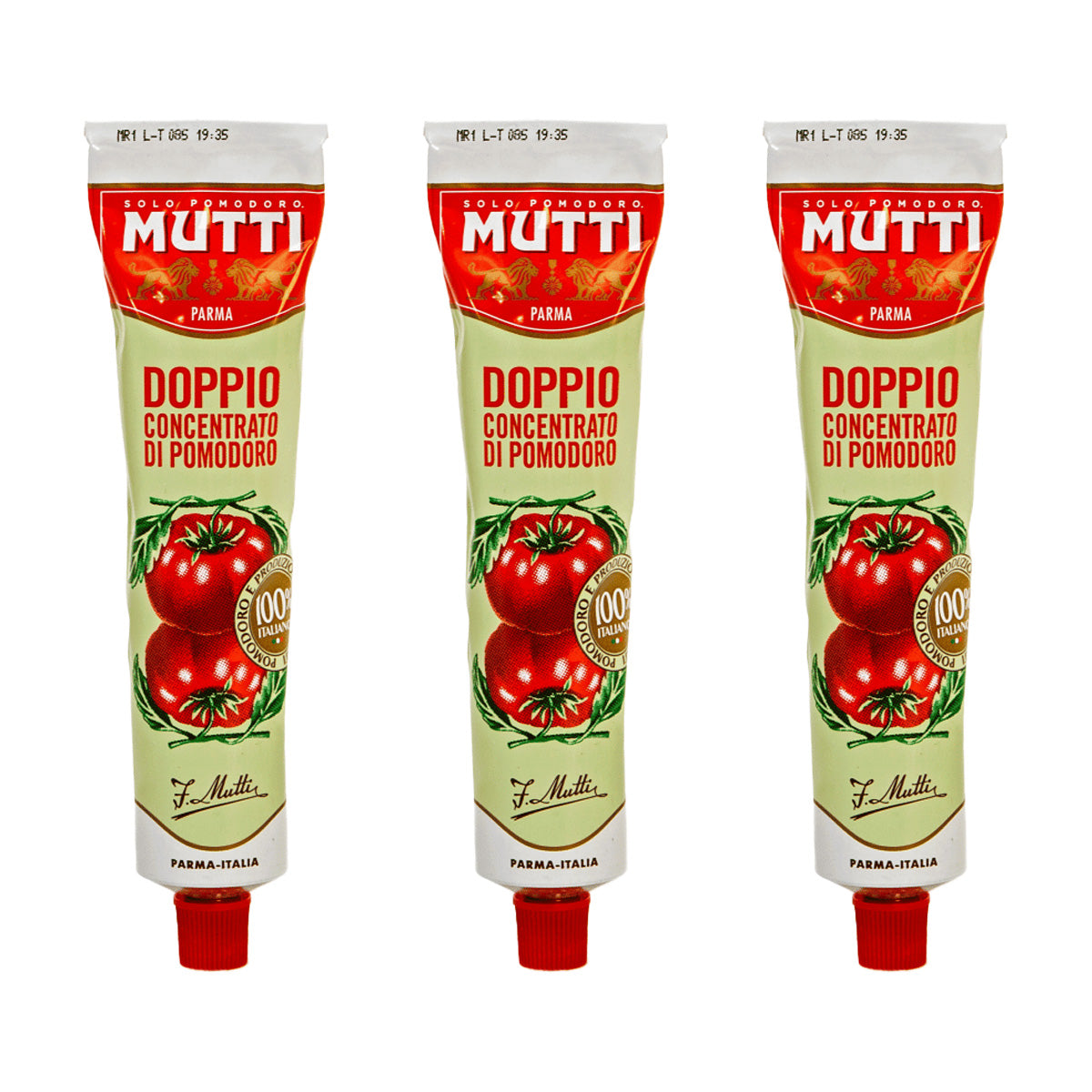 3er-Pack Mutti doppelt konzentrierte Tomatenpaste 130 g
