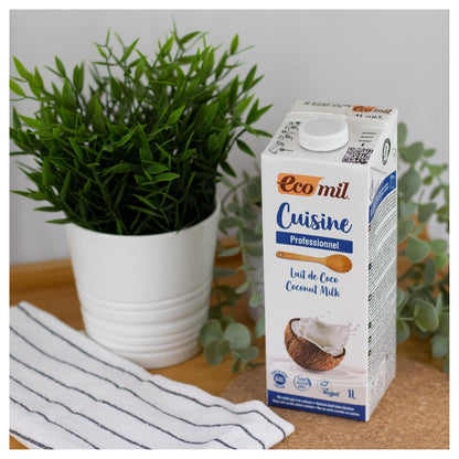 Lait de coco Cuisine Ecomil 1 L