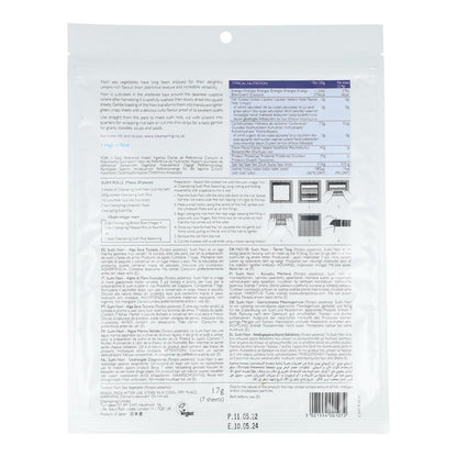 Feuilles d'algues nori spéciales pour sushi Clearspring, 7 feuilles, 17 g