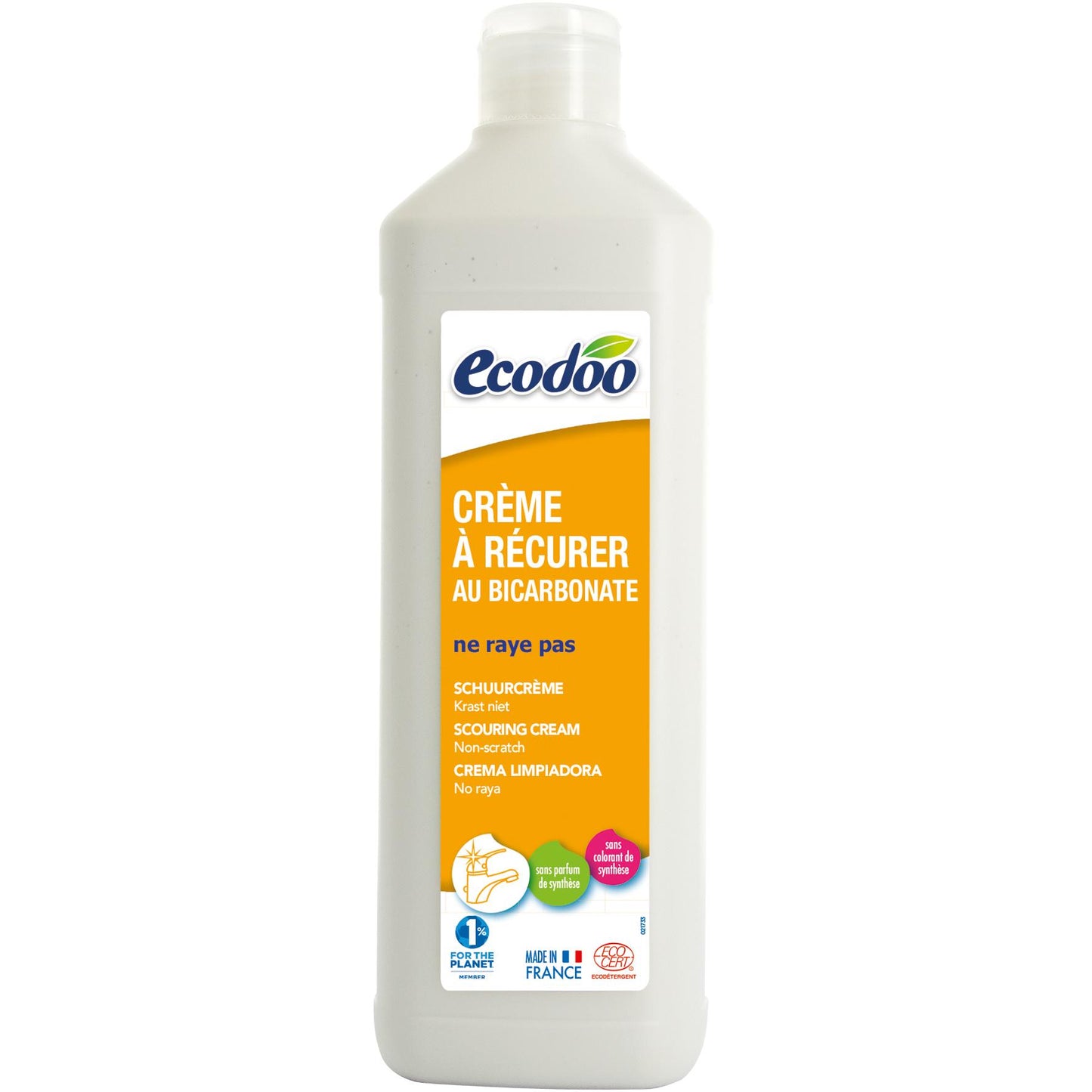 Nettoyant crème pour vitrocéramiques Ecodoo 500 ml