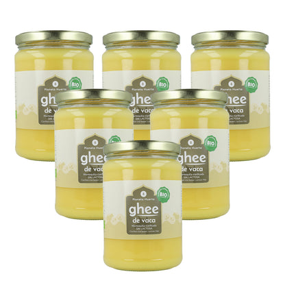 Packung 6xGhee geklärte Butter ECO Planeta Huerto 500 gr