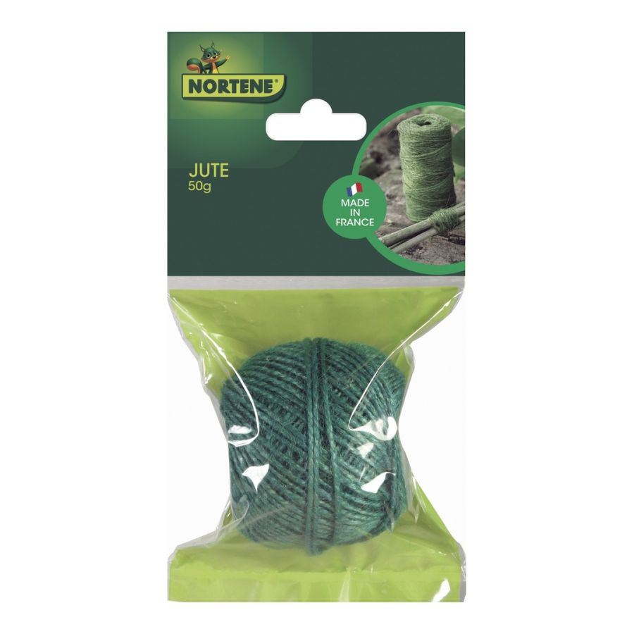 Groene jute touw Jute 50 m Nortene