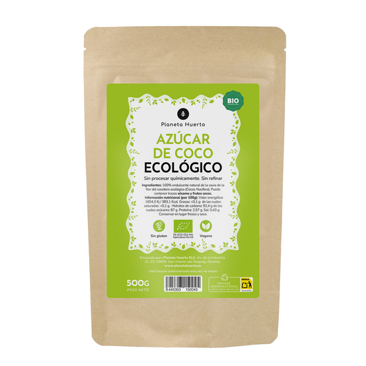 Coconut sugar ECO Planeta Huerto 500gr