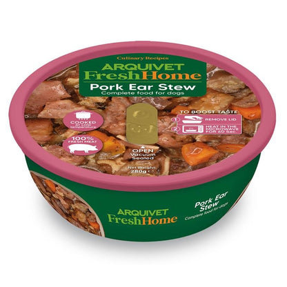 VARIETY PACK Fresh Home Stews Nassfutter für Hunde 6 x 280 g Arquivet