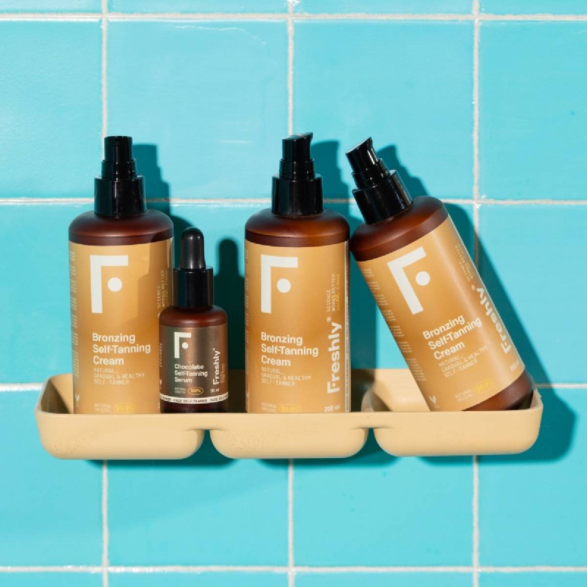 Pack 2x Crème autobronzante Bronzing Radiance Freshly 200 ml