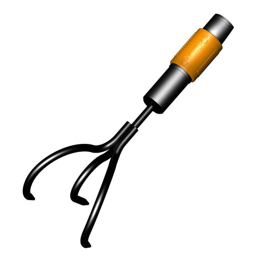 Kultywator niemiecki QuickFit Fiskars z 3 zębami