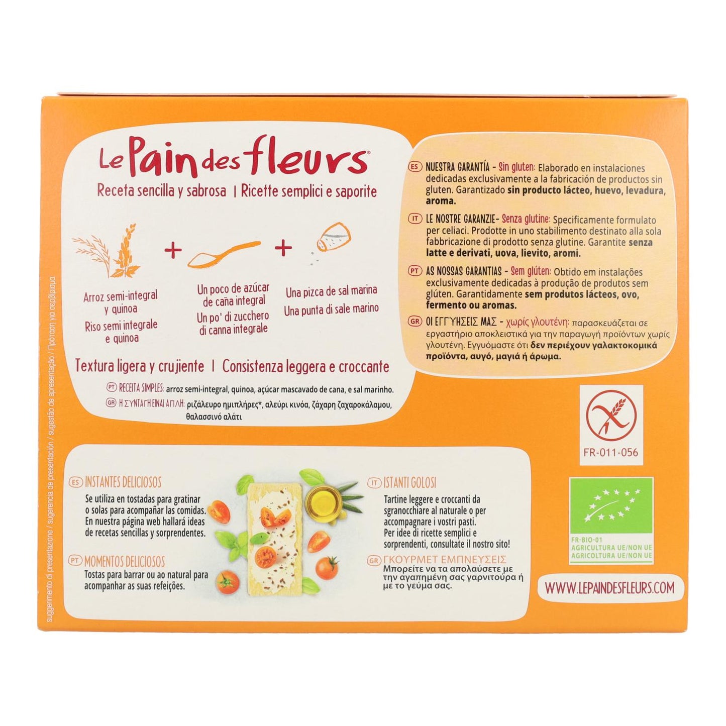 Pain de fleurs croustillant au quinoa 150 g