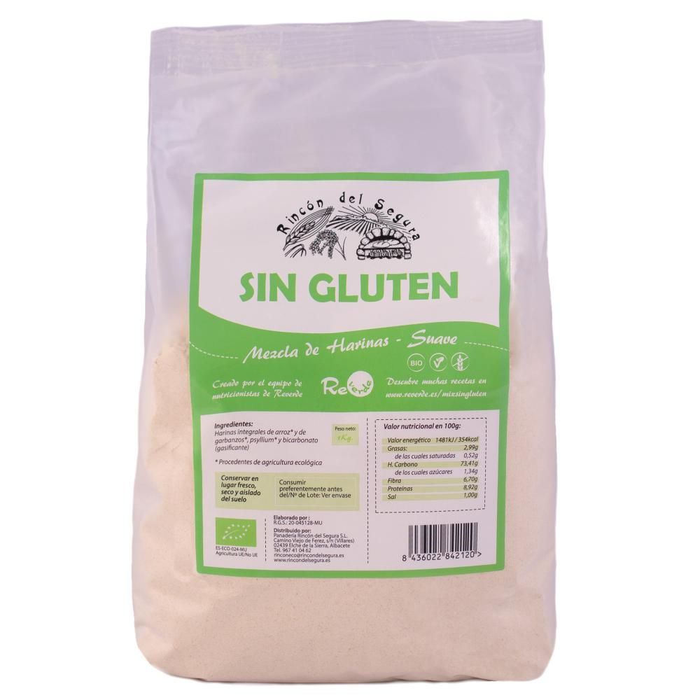 Mieszanka ekologicznych mąk bezglutenowych Rincón del Segura 1 kg