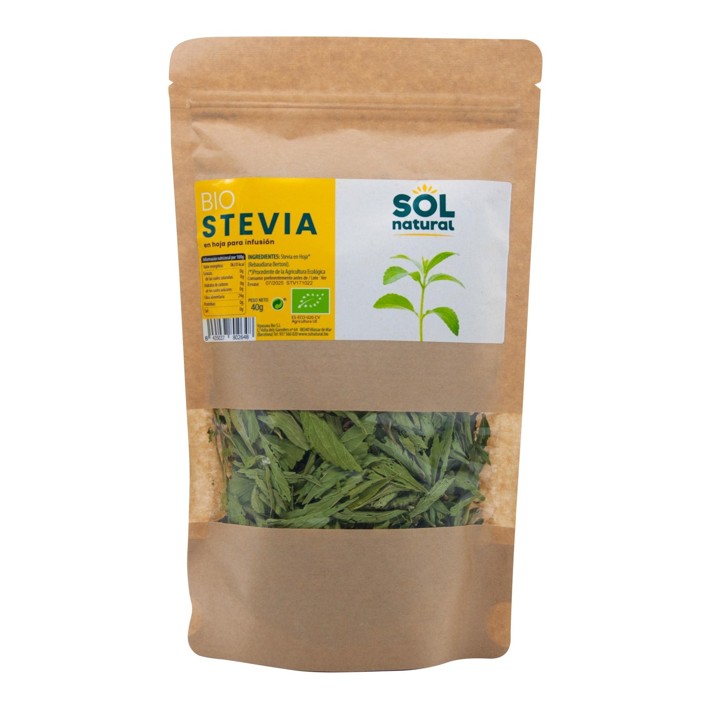 Liście stewii BIO Sol Natural 40 g