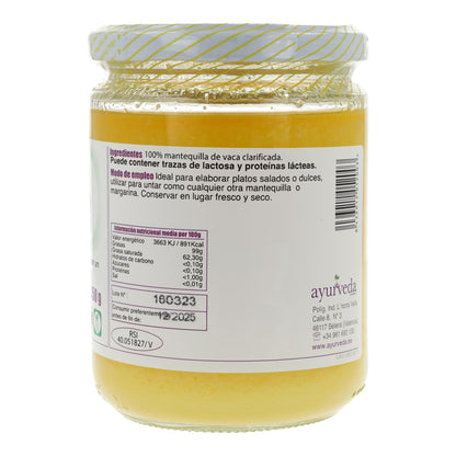 Beurre clarifié Ghee Dabur Ayurveda 350 g