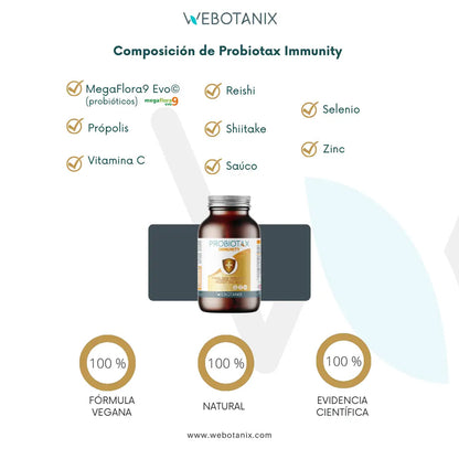 Probiotax Immunity Defensas WeBotanix 45 kapslar