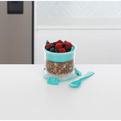 Contenitore ermetico rotondo per snack Sistema Breakfast To Go 530 ml