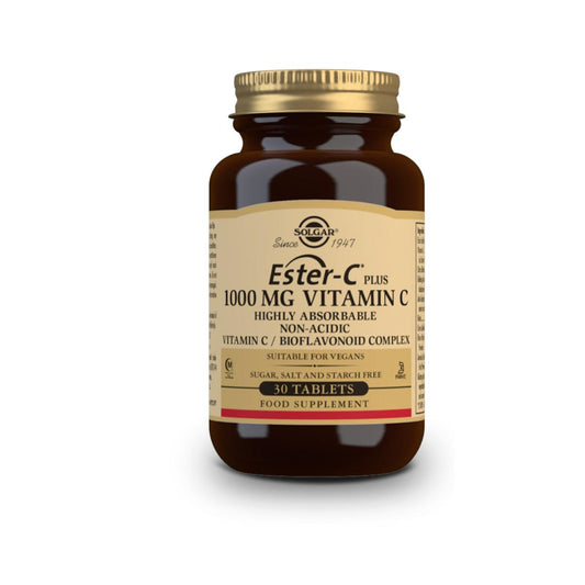 Ester C plus Vitamin C, 30 tablets of 1000 mg