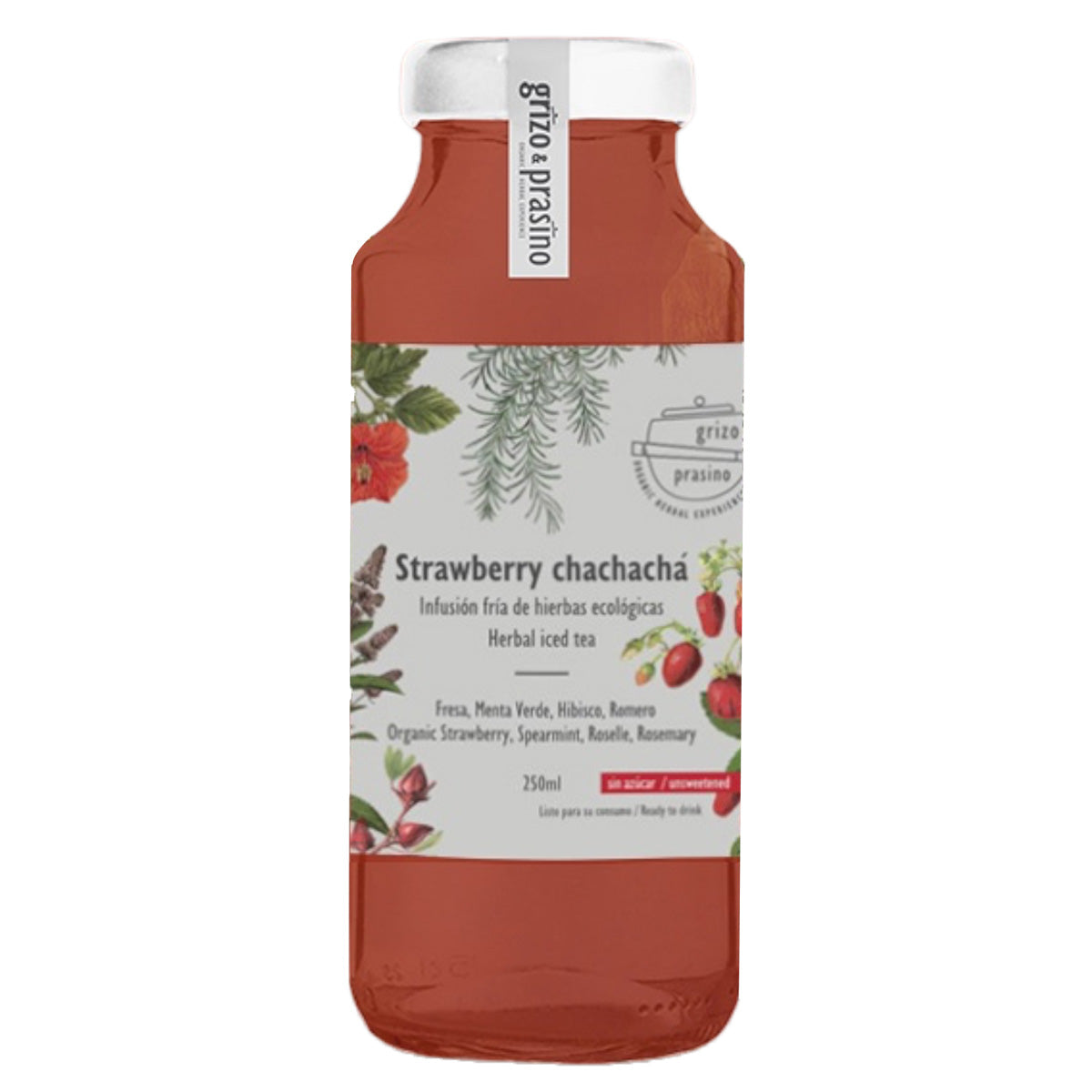 Trinkfertiger Aufguss Strawberry Chachachá Grizo & Prasino 250 ml