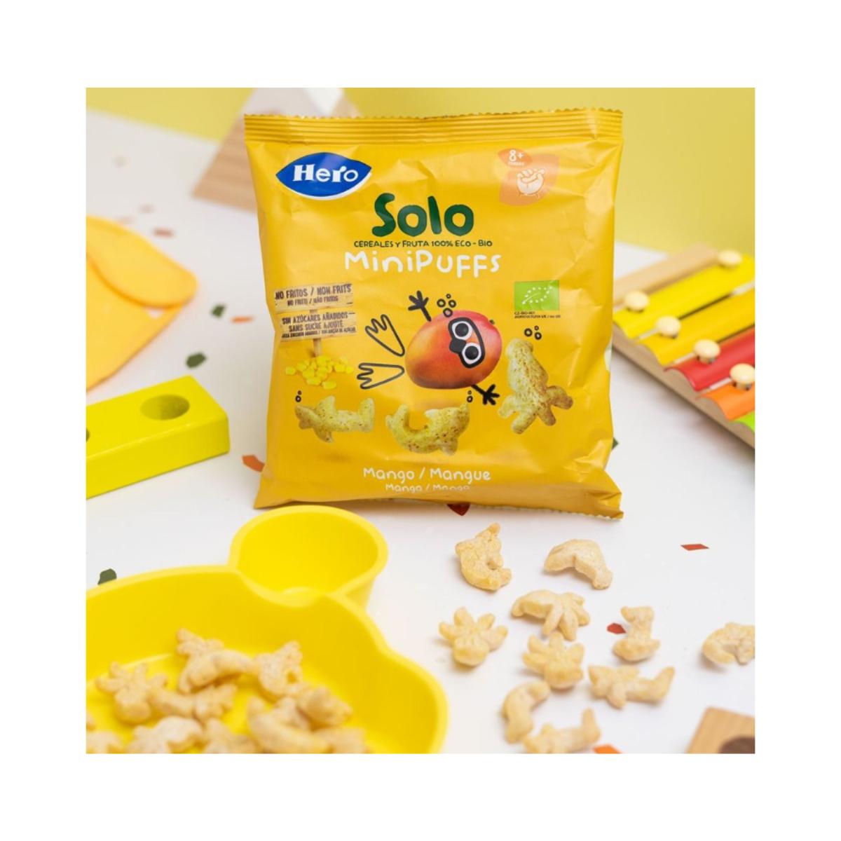 Pakket 7x Eco-mangosnacks 18 g-Hero Solo