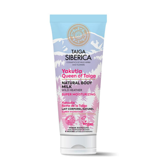 Superhydrerande kroppsmjölk Taiga Natura Siberica 200 ml